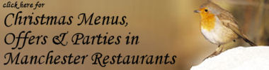 Christmas in Manchester restaurants