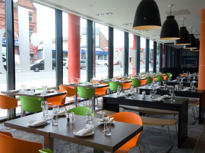 MEN Arena restaurants - RBG at Park Inn