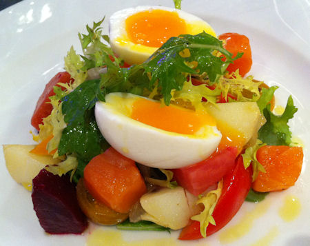 Aubaine - Duck Egg Salad