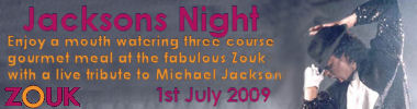 Jacksons Tribute night at Zouk