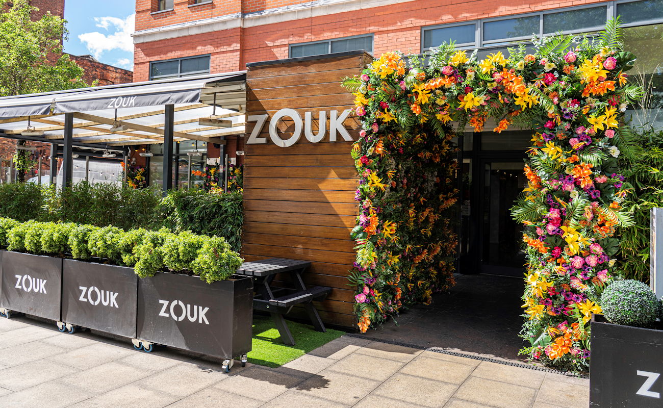 Zouk Tea Bar & Grill Manchester