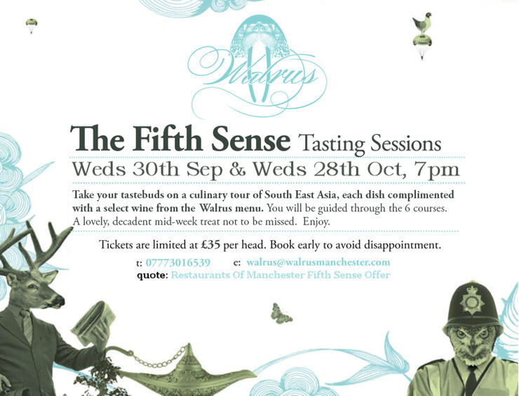 click here for the Fifth Sense Tasting Session at Walrus
