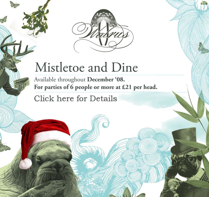 click here for Christmas at Walrus Japanese Restaurant Manchester